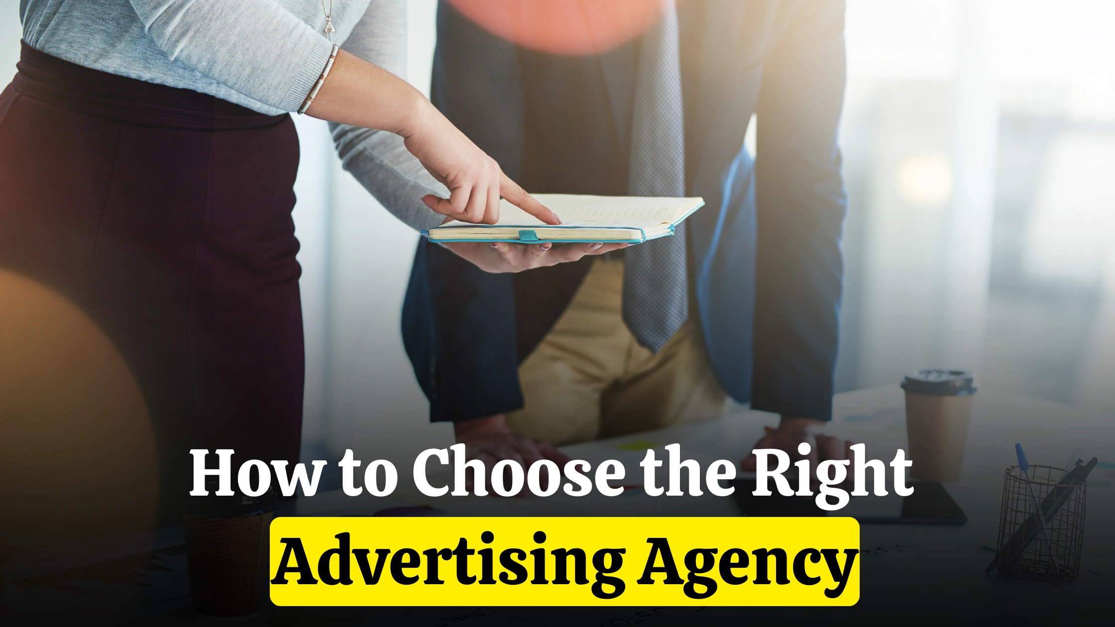 Visual guide pointing to the right marketing agency companies in Ghana