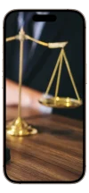 Modern law firm website layout